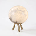 Alabaster Globe Four-Leg Table Lamp