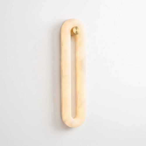 Brass Loop LED Wall Light