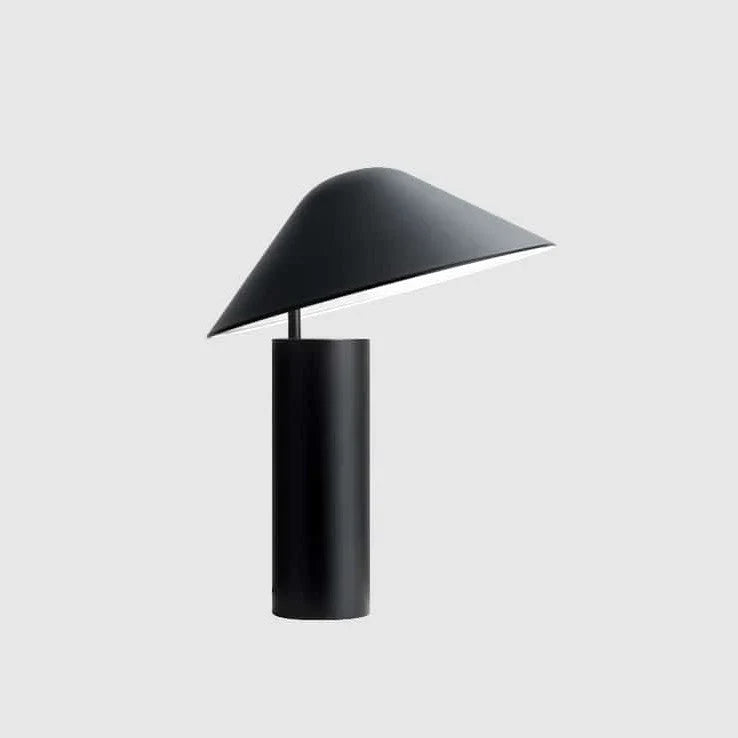 Adjustable cone shade steel table lamp, in Black