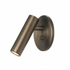 Adjustable reading wall light, Bronze
