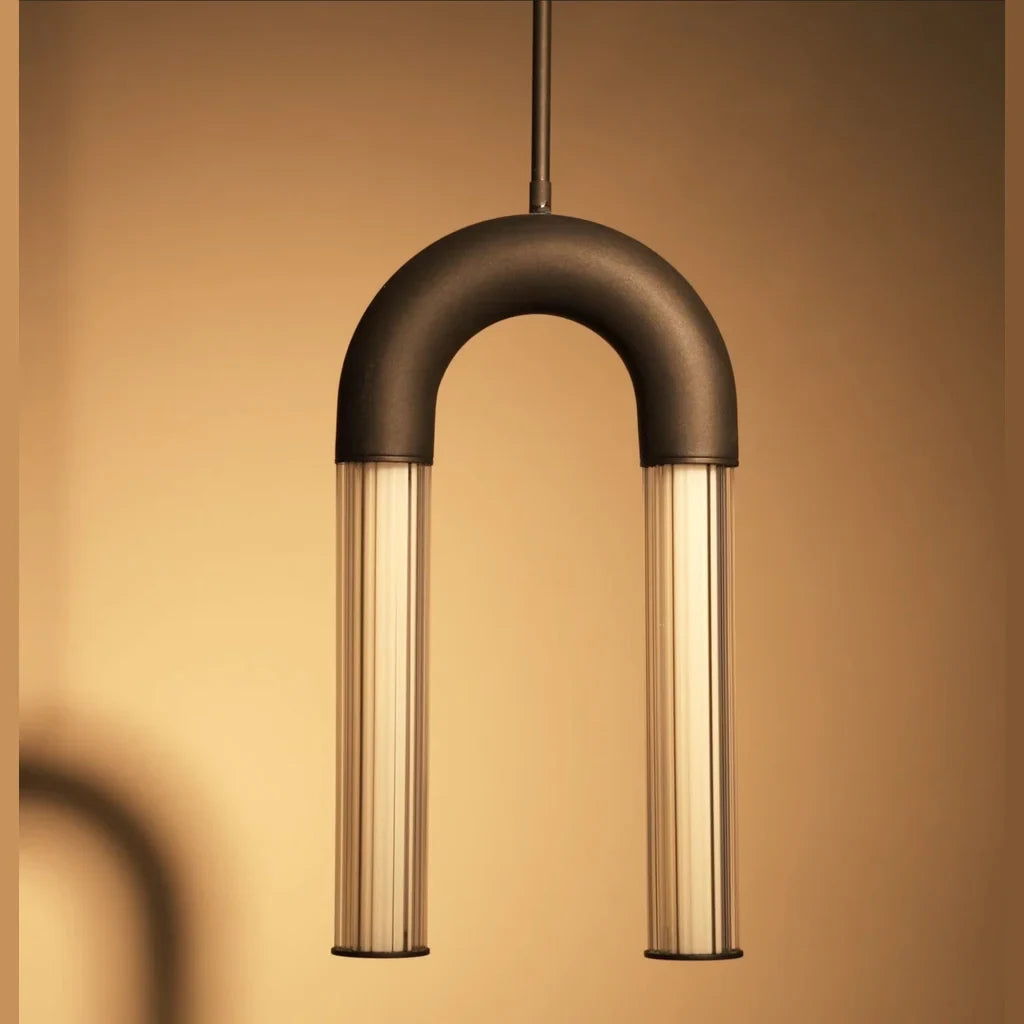 Glowing Ribbed Tubes