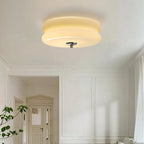 Art Deco flush ceiling light in a room