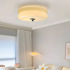 Art Deco flush ceiling light in a room