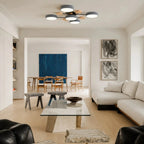Branched LED ceiling light