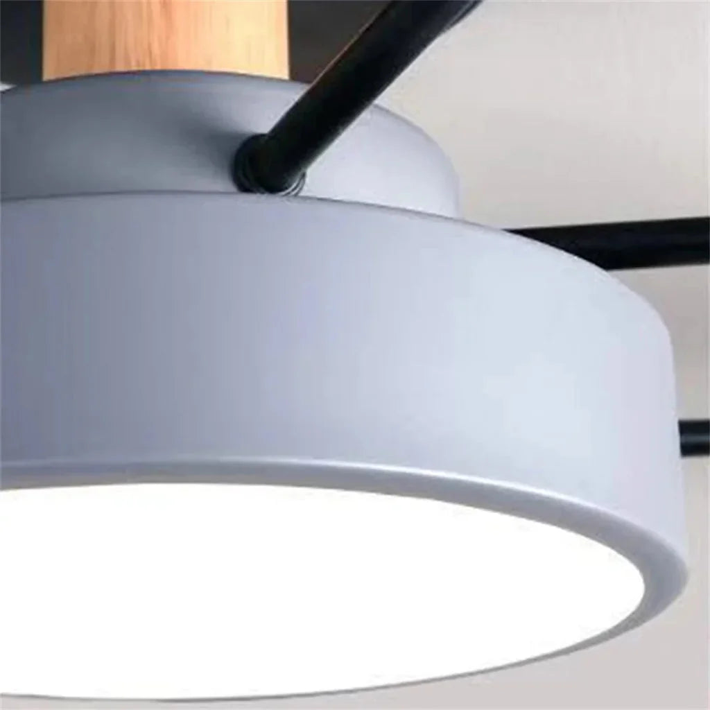 Branched LED ceiling light
