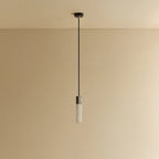 Cast metal hexagonal pendant, unlit