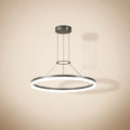 Circular LED ring pendant light