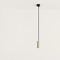 Compact cylinder LED pendant, on a long cord