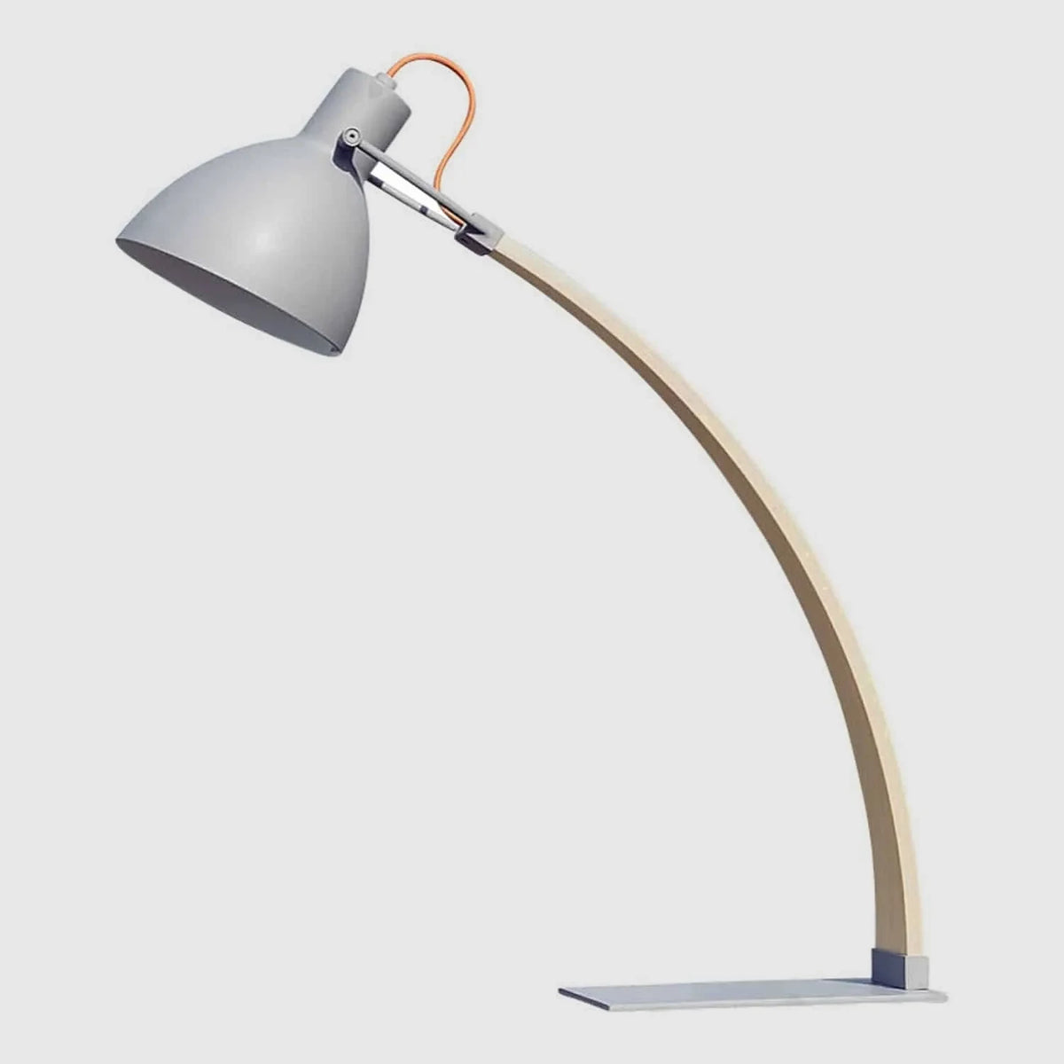 A Curved Wood Arm