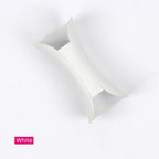Curved up and down outdoor wall light, in white