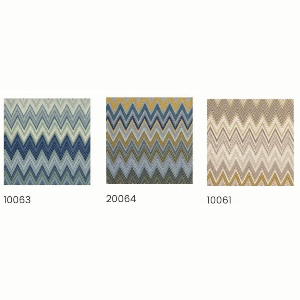 Disc and marble cone LED pendant, pleated disc pattern swatches