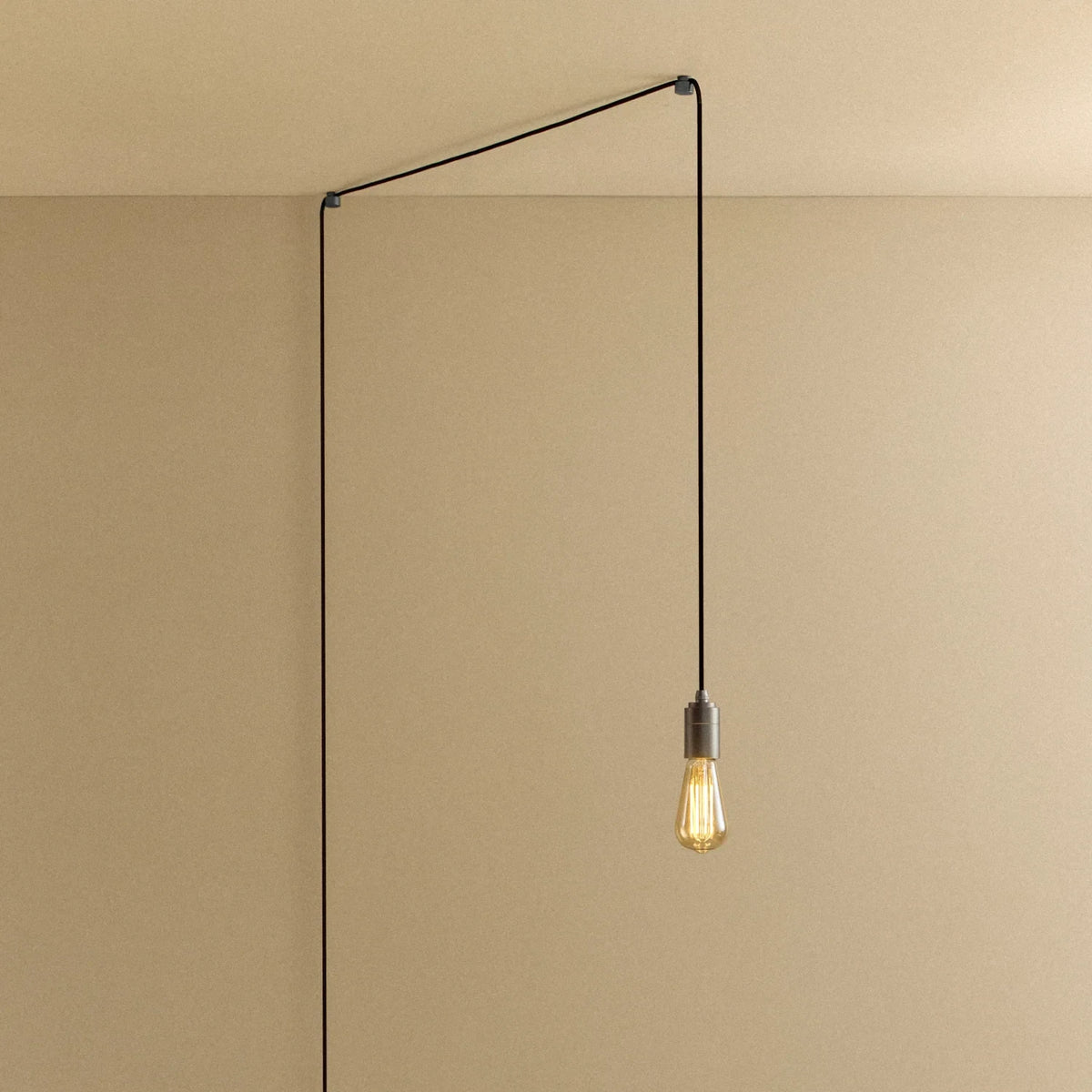 Hung From a Ceiling Corner