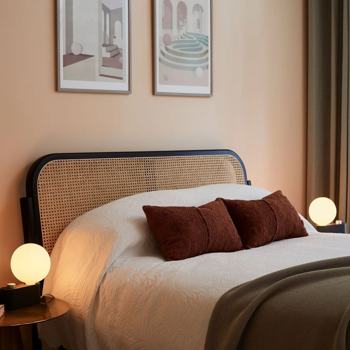 Soft Light by the Bed