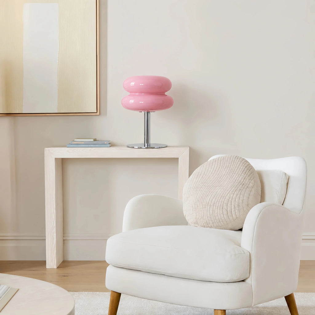 Macaron glass table lamp
