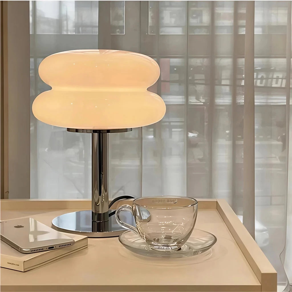 Macaron glass table lamp