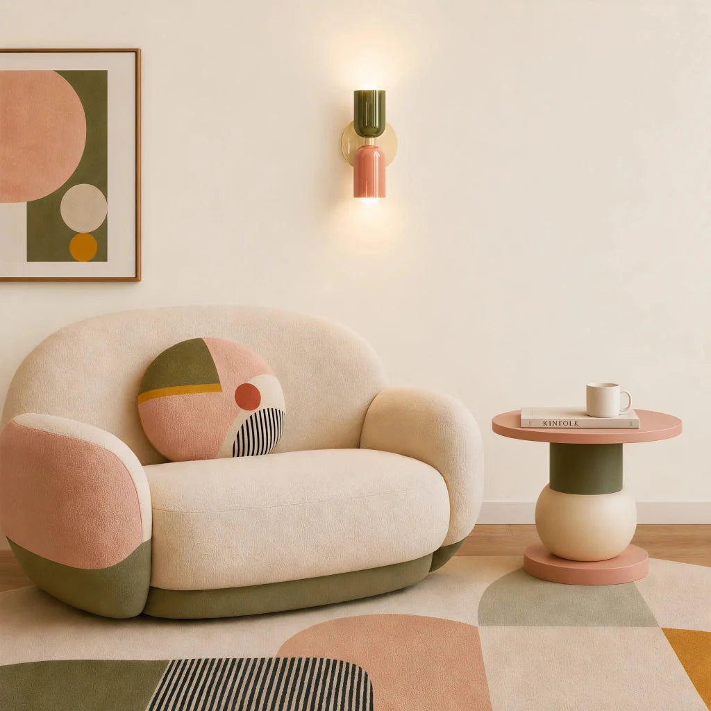 Macaron up and down wall light