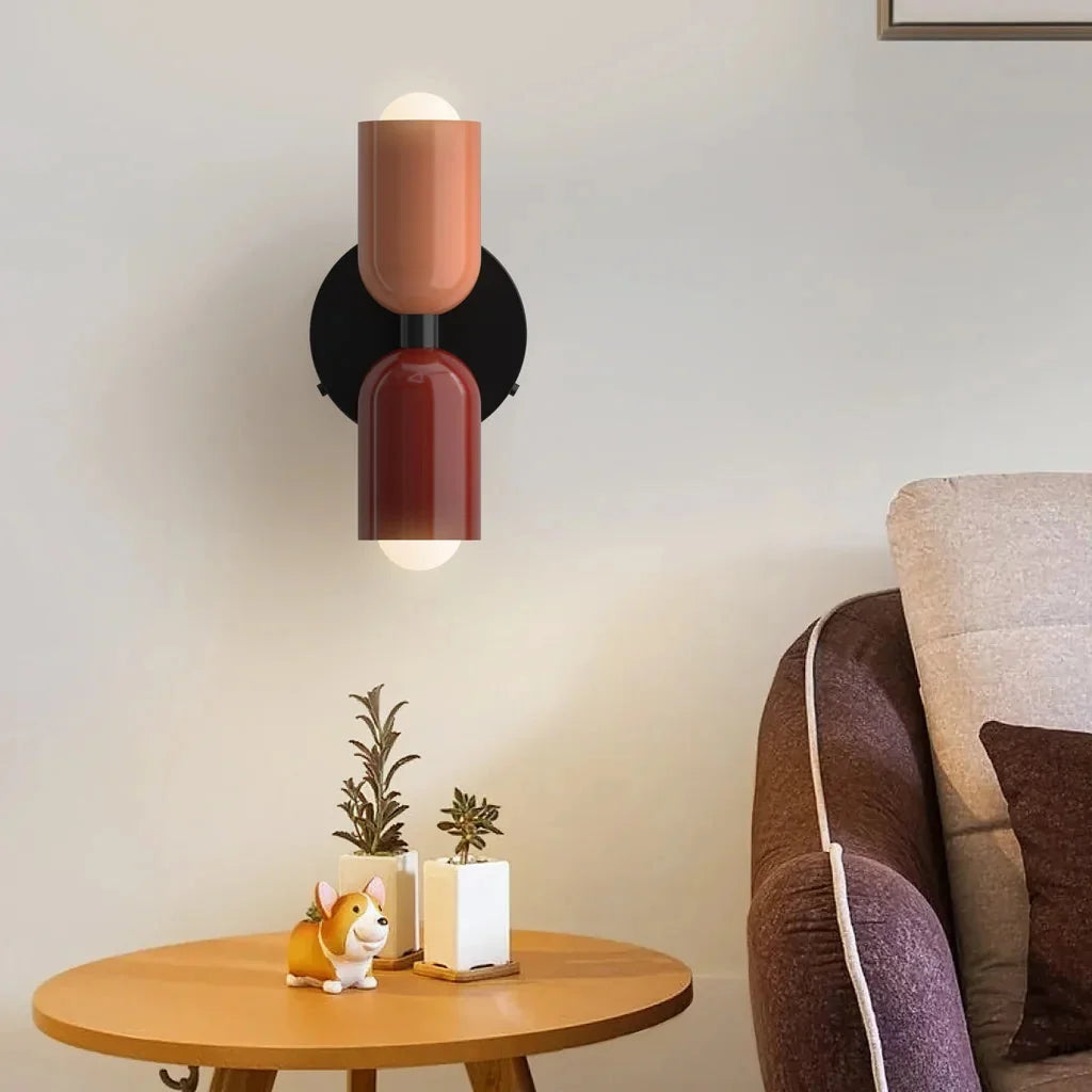 Macaron up and down wall light