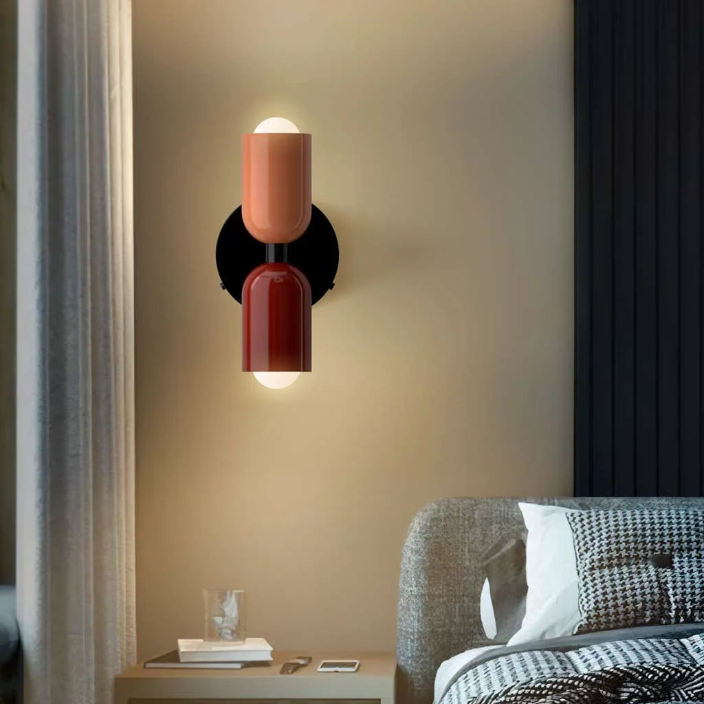 Macaron up and down wall light