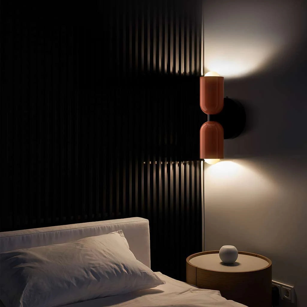 Macaron up and down wall light