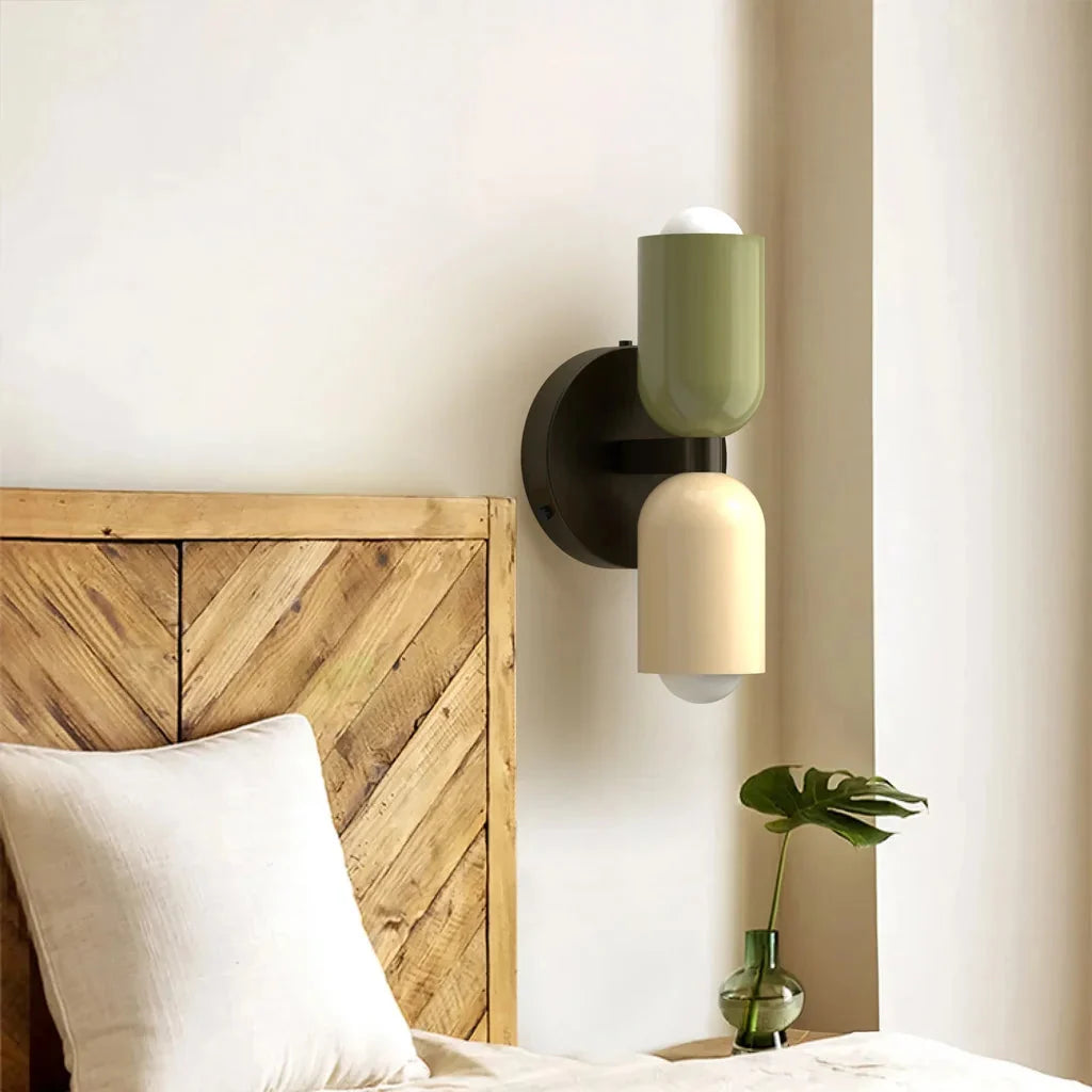 Macaron up and down wall light