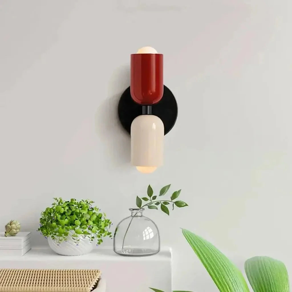 Macaron up and down wall light