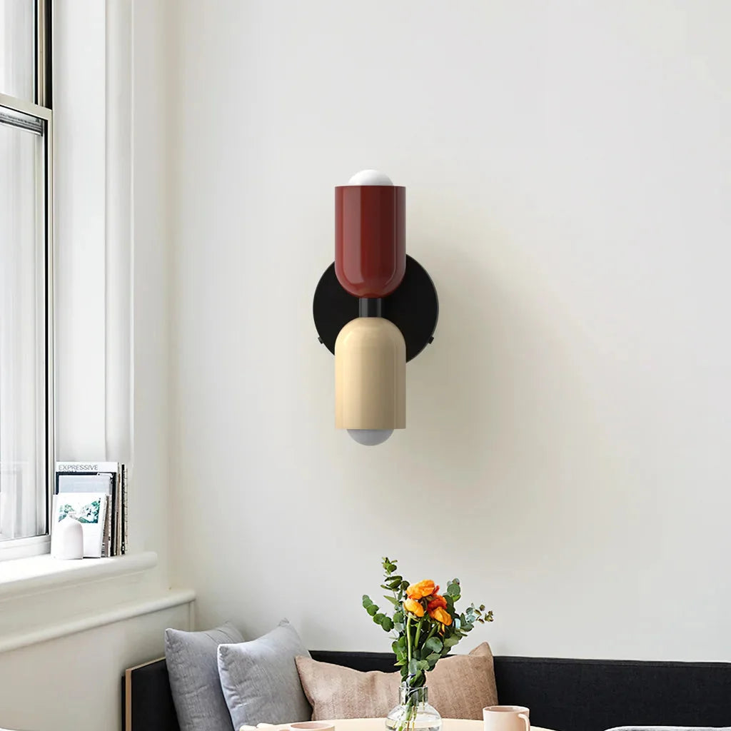 Macaron up and down wall light