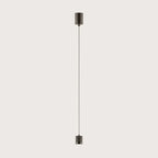 Marble spot LED pendant, on a long cable