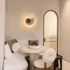 Nautilus shell wall light
