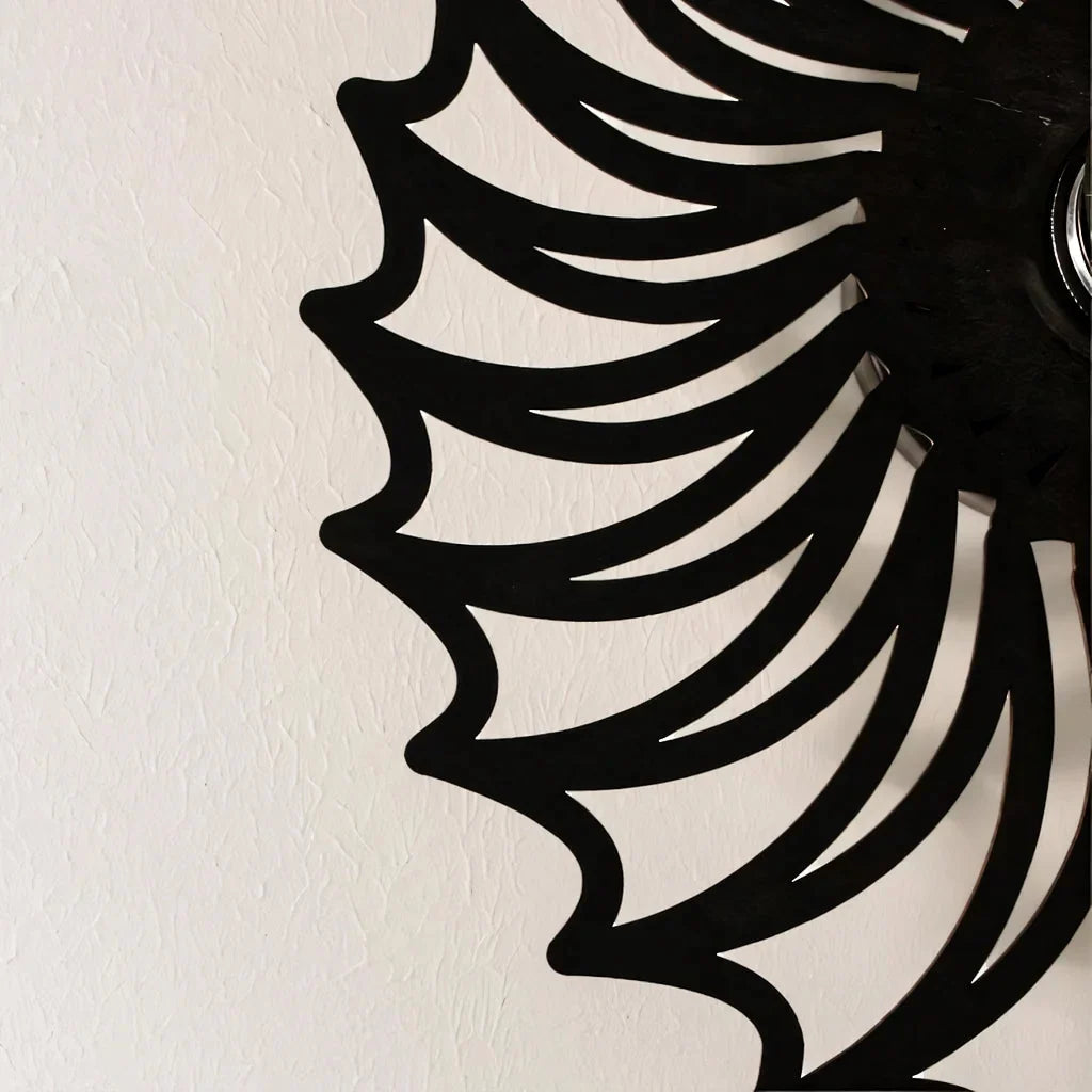 Nautilus shell wall light