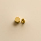 Opal sphere bulb plug-in pendant, brass cable nodes