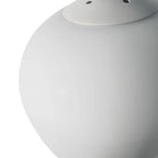 Pebble glass pendant light