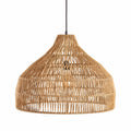Woven rattan pendant light, Bowl, 30cm