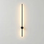 Slim rotating LED wall light