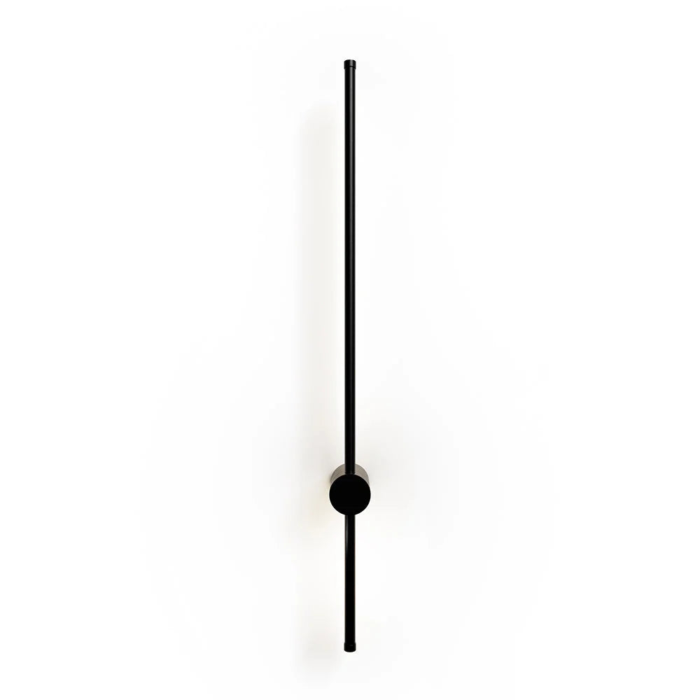 Slim rotating LED wall light