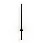 Slim rotating LED wall light