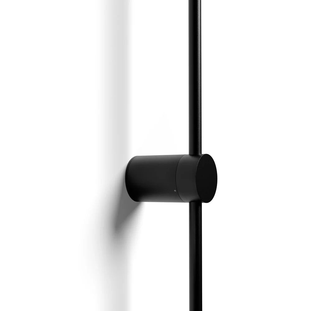Slim rotating LED wall light
