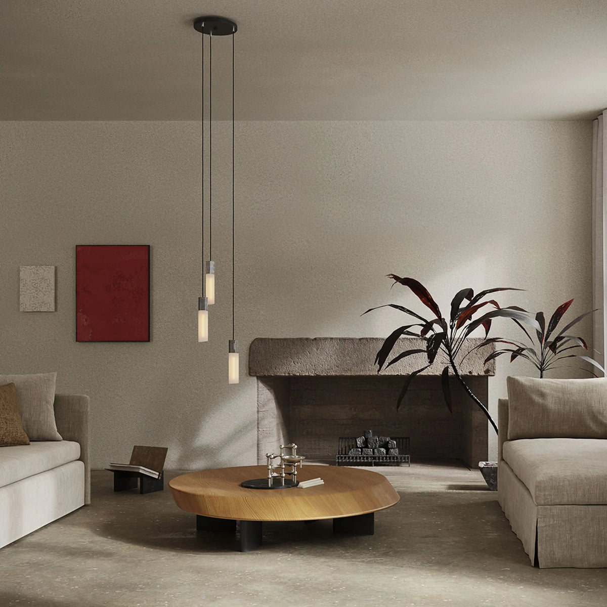 In a Calm Living Room