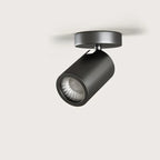Swivel spot ceiling light, single spot, close view