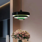 Three-tier disc pendant light
