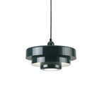 Three-tier disc pendant light