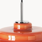 Tiered macaron glass pendant light