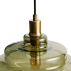 Tiered macaron glass pendant light