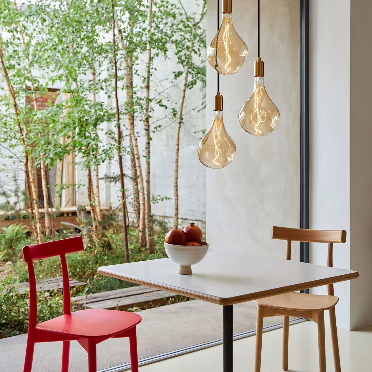 Cluster Above a Dining Table