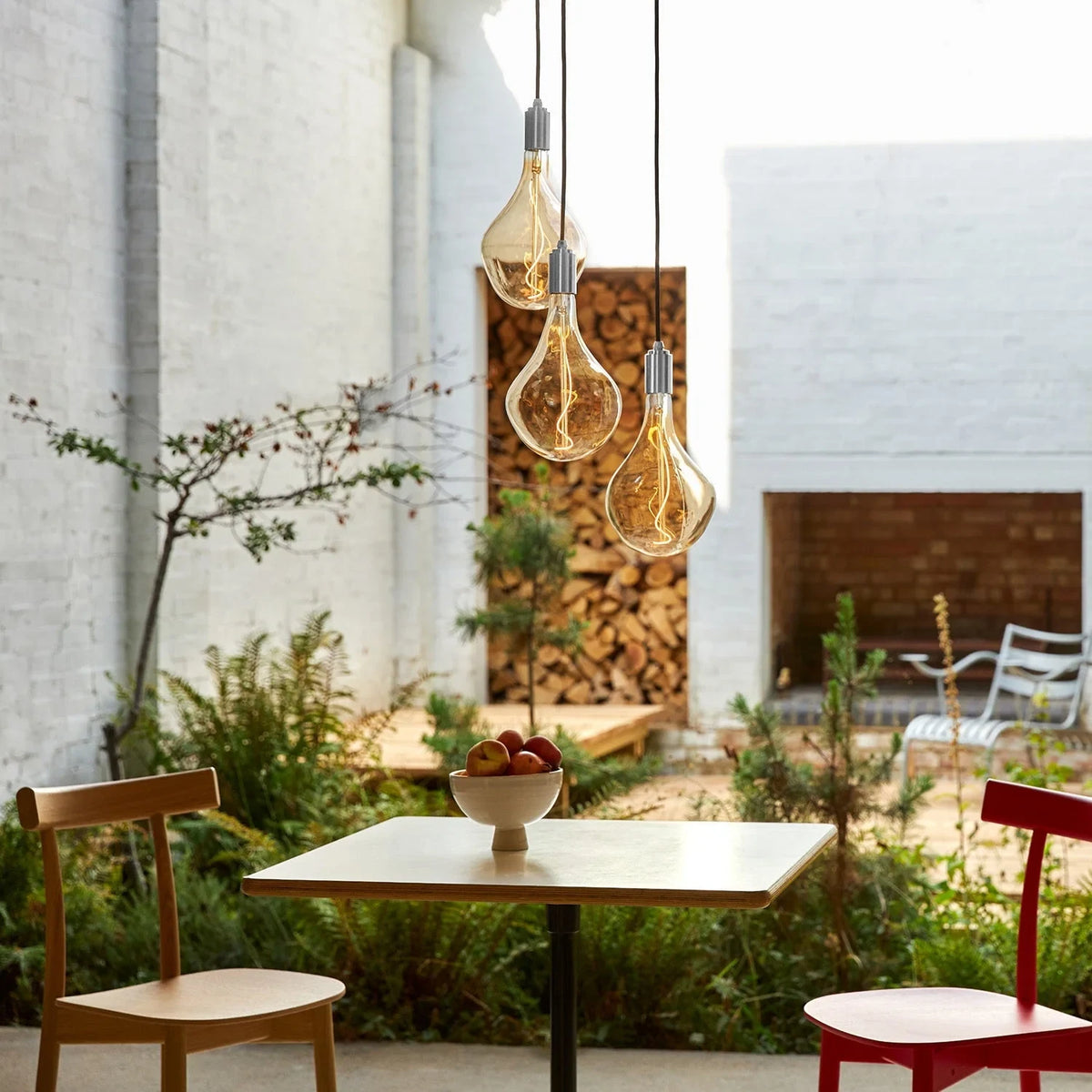 Over a Garden Table