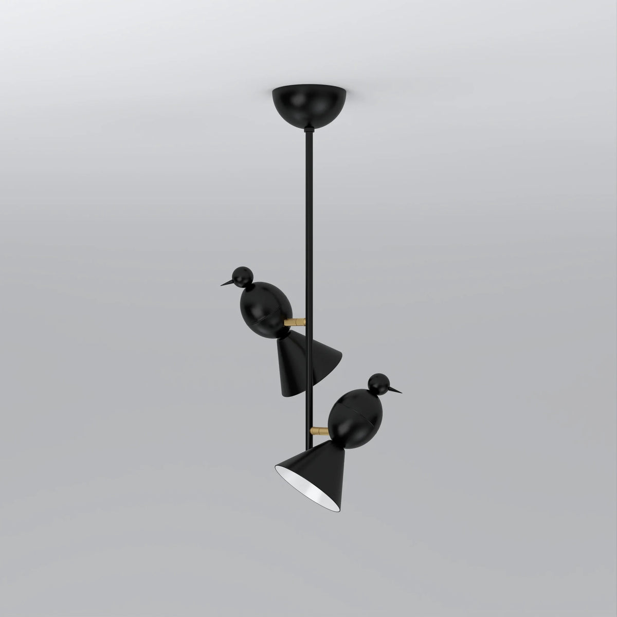 Two Perched Birds