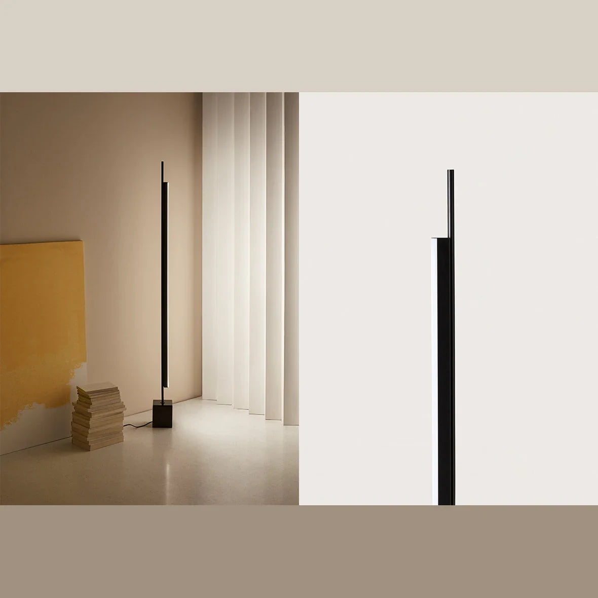 A Line of Light by the Wall