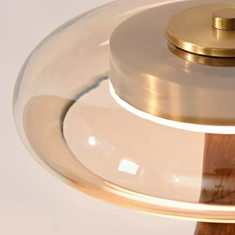 Timber, Glass and Brass
