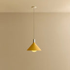 Steel Coolie Pendant, on a plain background