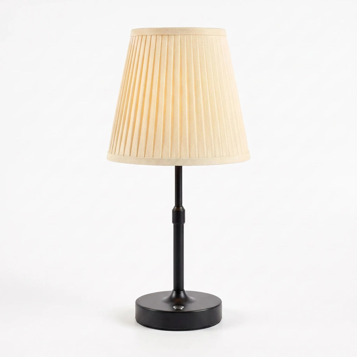 Slim Pleated Cordless Table Lamp