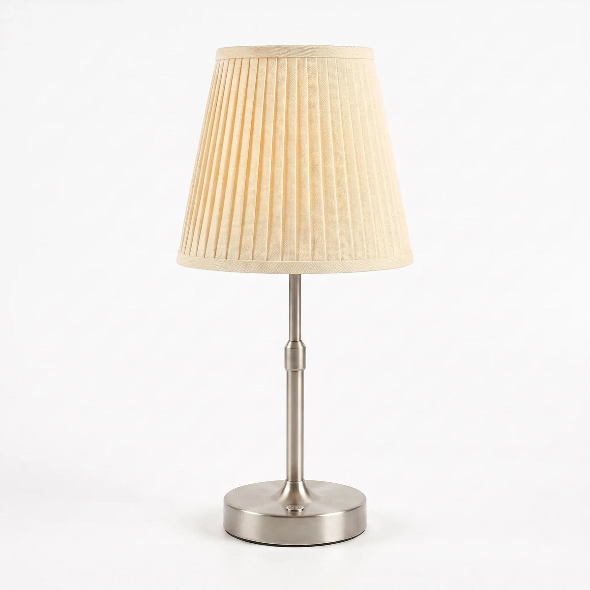 Slim Pleated Cordless Table Lamp